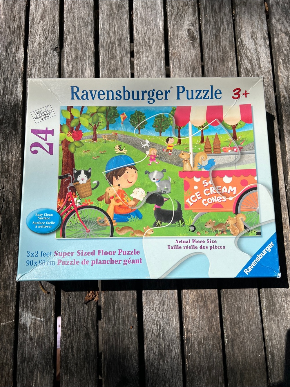 Ravensburger Colorful Park Ice Cream Cart Puzzle
